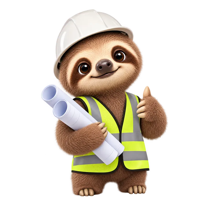 Book A Sloth booking software shown on screen for an architecture and interior-design studio