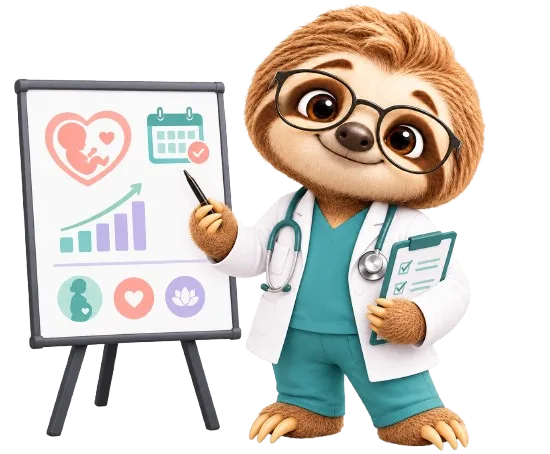 A gynaecologist welcoming a patient in a calm clinic
